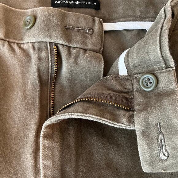 Dockers Flat Front Pants Green Size 36x34 - Picture 4 of 4